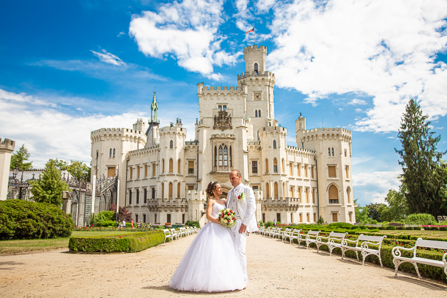 Svatebni Fotograf | Svatba na zámku Hluboká nad Vltavou